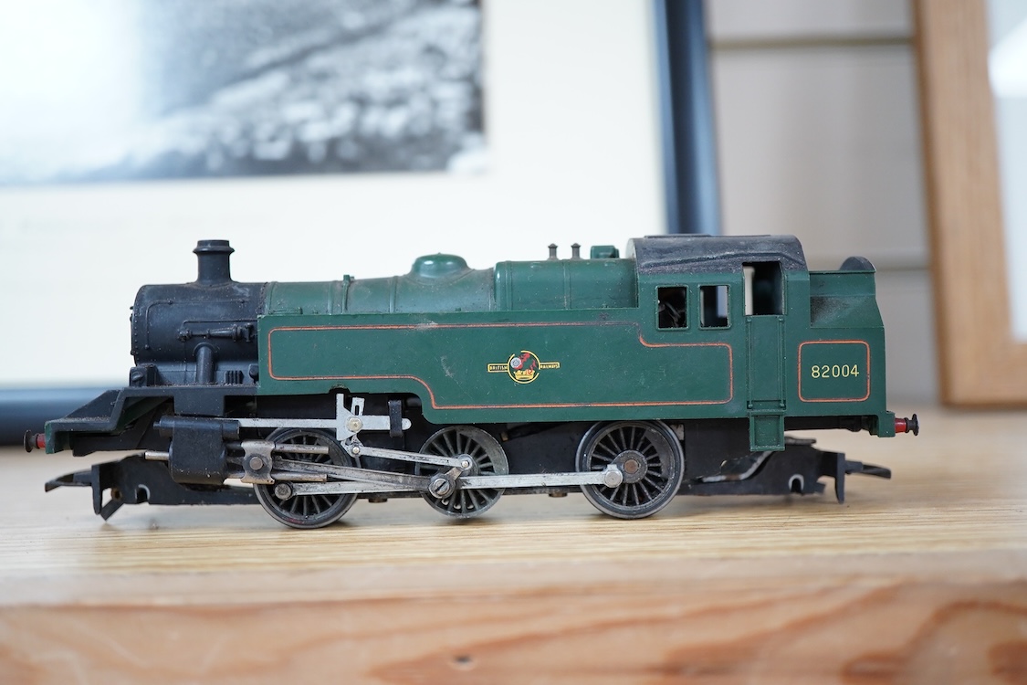 Three part-built 0 gauge railway brass and white metal locomotives by John Worsley; an ACE Products kit of an SR Bullied light Pacific with its original box, a SECR Wainwright H class 0-4-4T locomotive and an LNER class